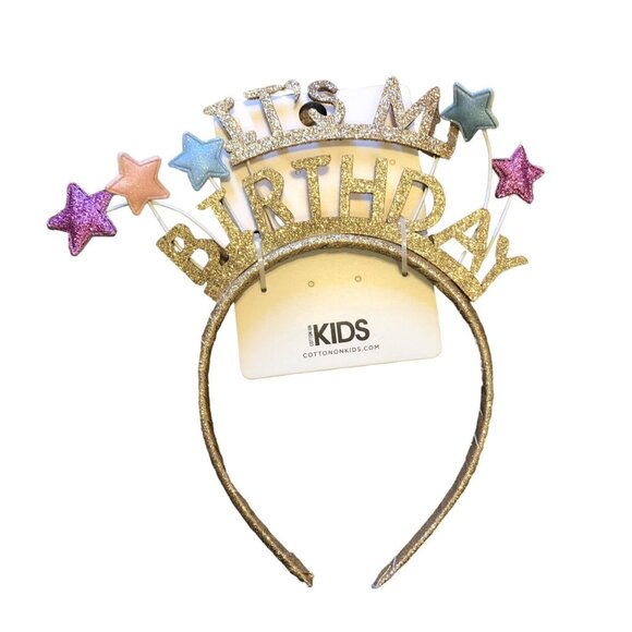 NWT Cotton On Birthday Headband - Picture 1 of 4